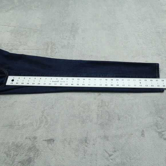 Old Navy Jeans Womens Size 6 Short Blue Mid-Rise Sweetheart Skinny 27.5" Inseam - Picture 13 of 13